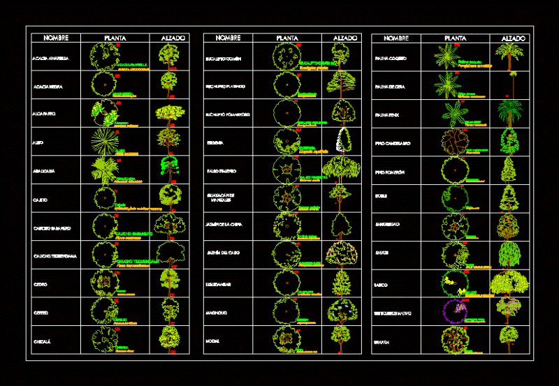 Fito Texture DWG Block for AutoCAD