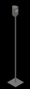 Floor Lamp 3D DWG Model for AutoCAD