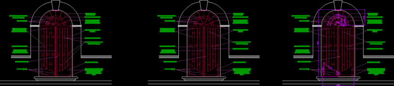 Forged Door House Martin Herreragarcia N L DWG Block for AutoCAD