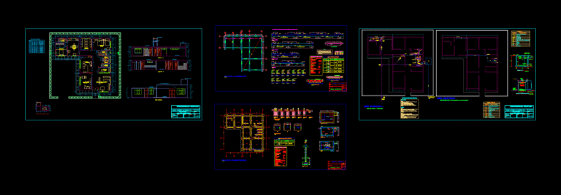 Full Medical Post DWG Block for AutoCAD