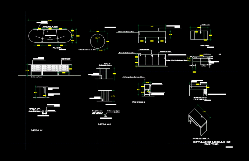 Furniture DWG Detail for AutoCAD