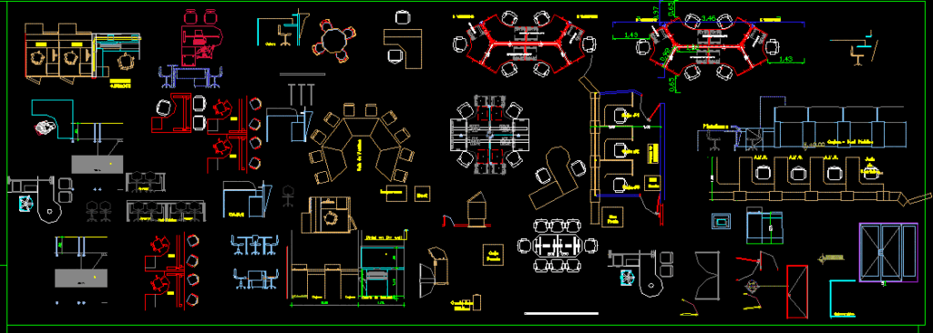 Furniture — Various DWG Block for AutoCAD