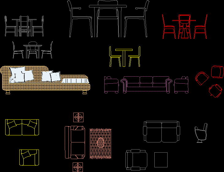 Furniture DWG Block for AutoCAD • Designs CAD