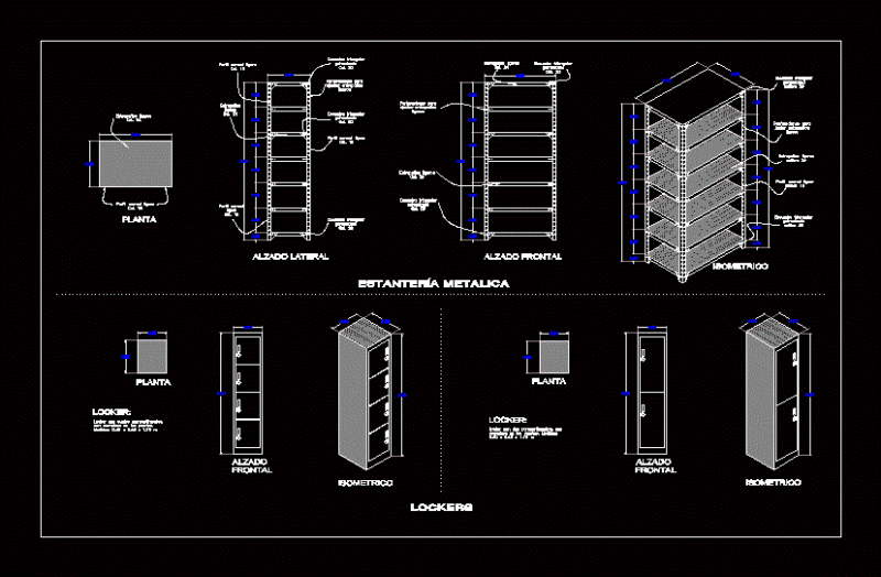 Furniture Detail – Herreria DWG Detail for AutoCAD
