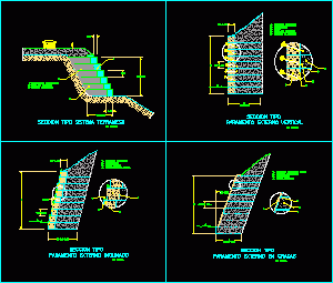 Gabions DWG Block for AutoCAD
