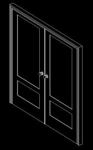 Gate 3D DWG Model for AutoCAD