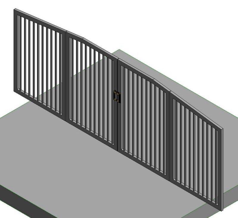 Gate 4 Sheets 3D RFA Model