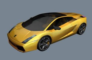 Gell Car 3D MAX Model for 3D Studio Max • Designs CAD