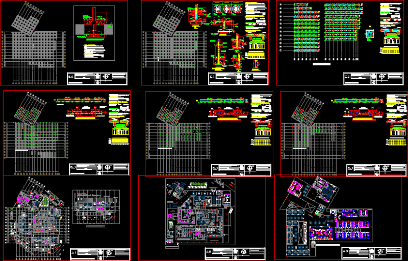 General Hospital DXF Detail for AutoCAD