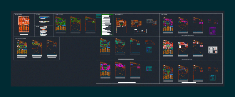 General Hospital DWG Detail for AutoCAD