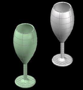 Glass DWG Block for AutoCAD