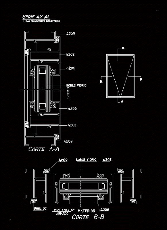 Glass Window DWG Full Project for AutoCAD