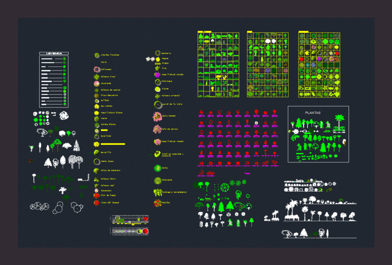 Greenery DWG Full Project for AutoCAD