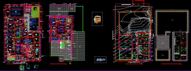 Health Center DWG Full Project for AutoCAD