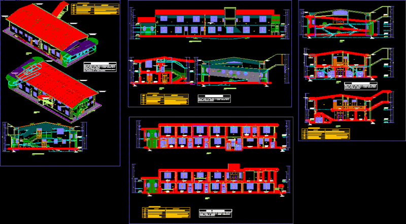 Health Center 3D DWG Full Project for AutoCAD