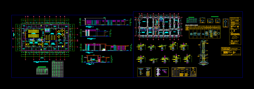 Health Center DWG Plan for AutoCAD