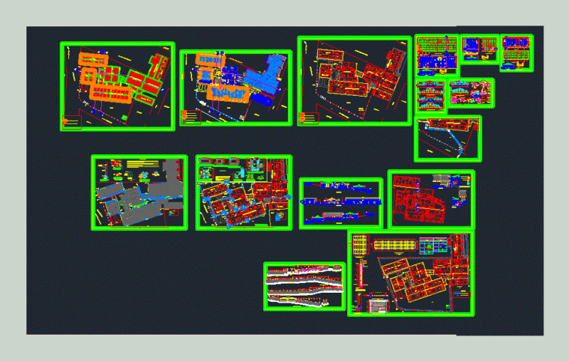 Health Center Tayabamba DWG Block for AutoCAD