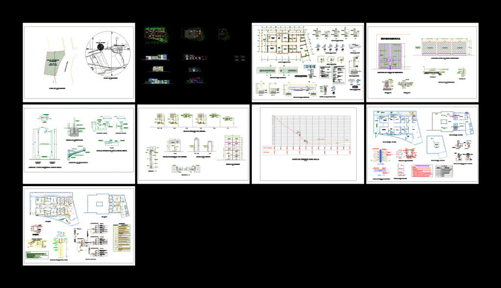Health Post Locumba DWG Detail for AutoCAD