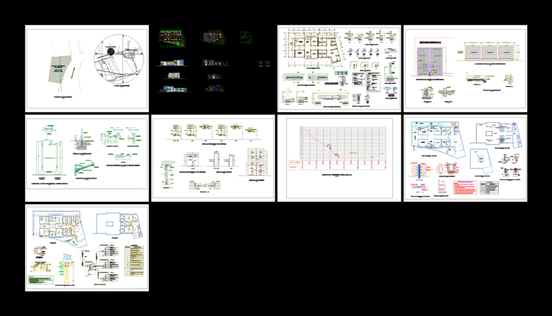 Health Post Locumba DWG Detail for AutoCAD