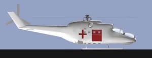 Helicopter Ambulance 3D MAX Model for 3D Studio Max