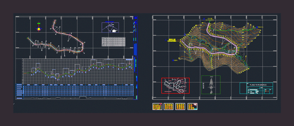 Highway Road Project DWG Full Project for AutoCAD