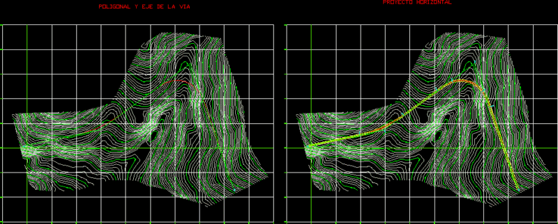 Horizontal And Vertical Project Of A Route DWG Full Project for AutoCAD