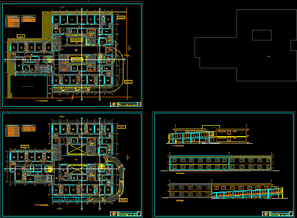 Dwg проект поликлиники