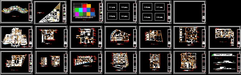 Hospital DWG Block for AutoCAD