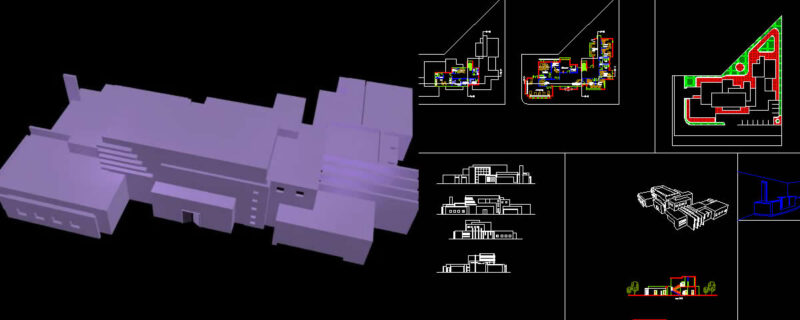 Hospital DWG Block for AutoCAD