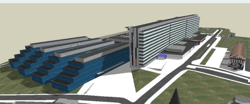 Hospital 3D 3DS Model for 3D Studio Max