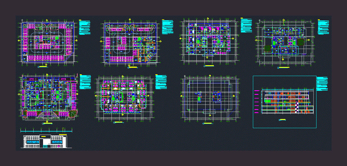 Hospital DWG Plan for AutoCAD • Designs CAD