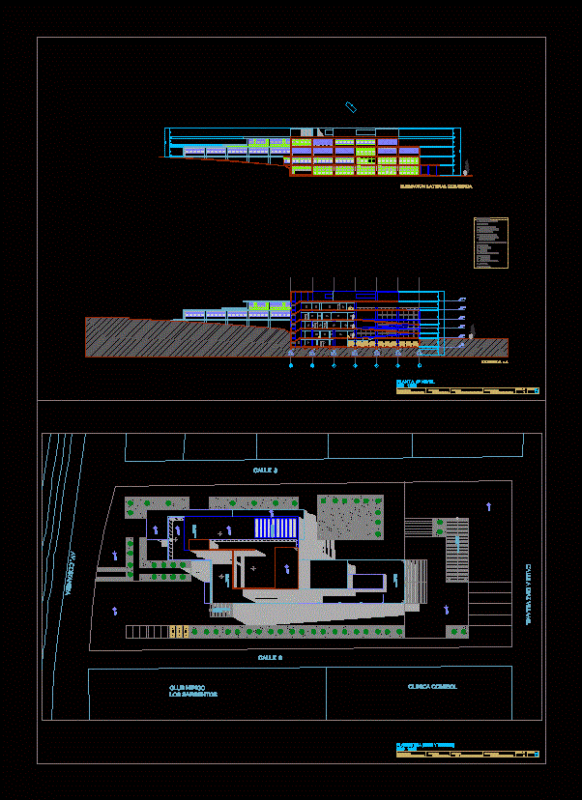 Hospital DWG Block for AutoCAD