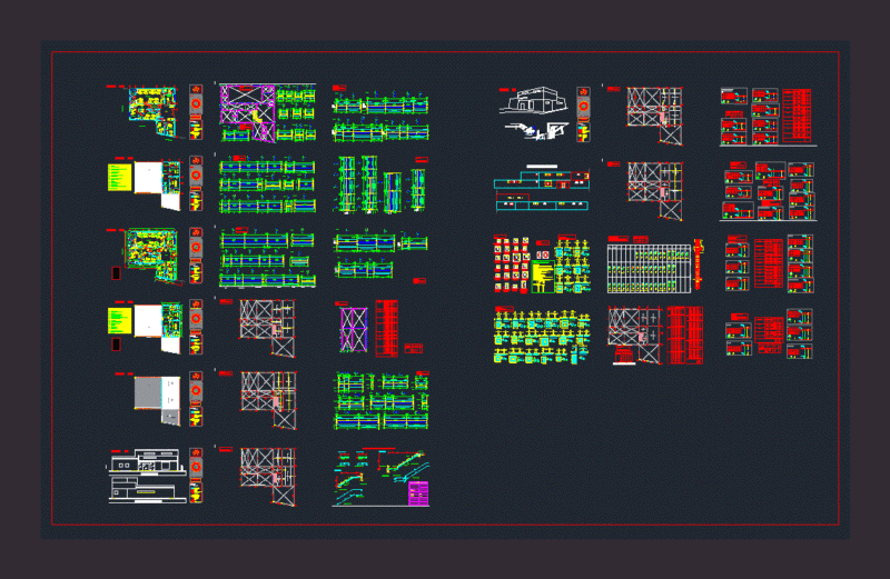 Hospital DWG Block for AutoCAD