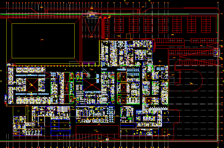 Hospital Architecture DWG Block for AutoCAD • Designs CAD