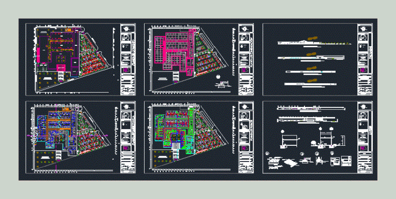 Hospital Beds 72 DWG Block for AutoCAD