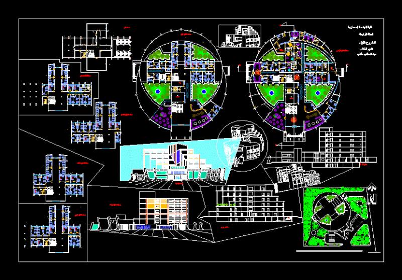 Hospital – Cardiology DWG Section for AutoCAD
