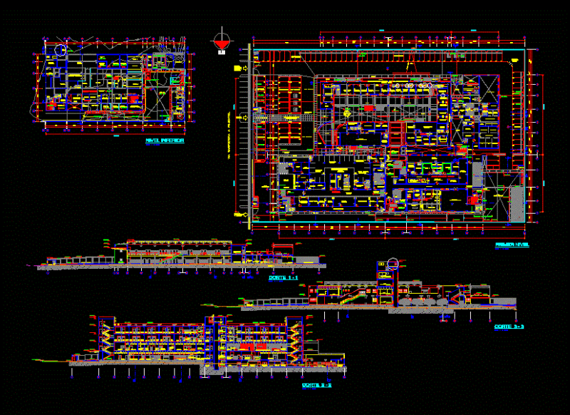 Hospital Chiclayo DWG Block for AutoCAD