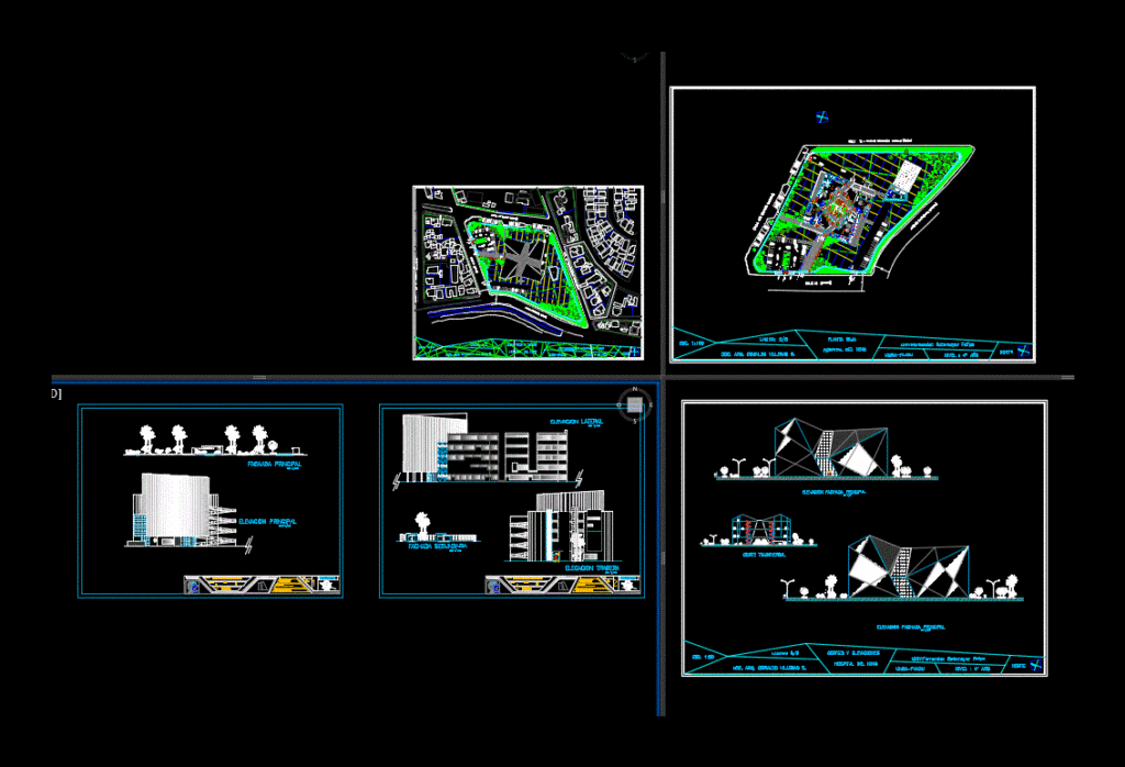 Hospital For Children And Pregnant Women DWG Block for AutoCAD