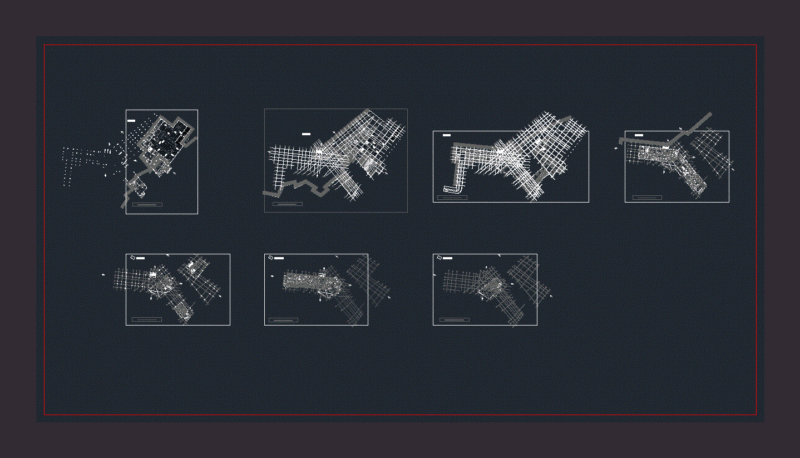 Hospital Park DWG Block for AutoCAD