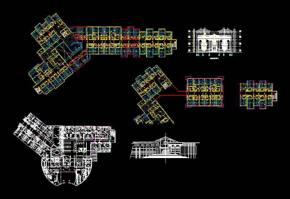 Dwg проект поликлиники