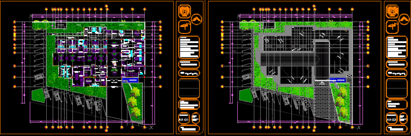Hospital 2D DWG Plan For AutoCAD
