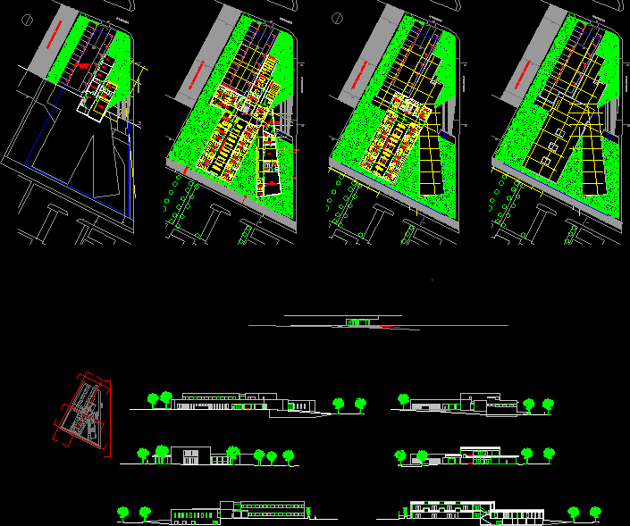 Dwg проект поликлиники