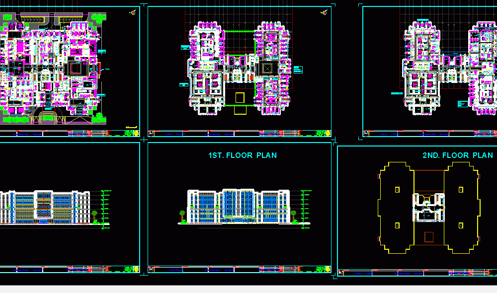Hospital Building Project Autocad File Dwg Layout Architecture My Xxx