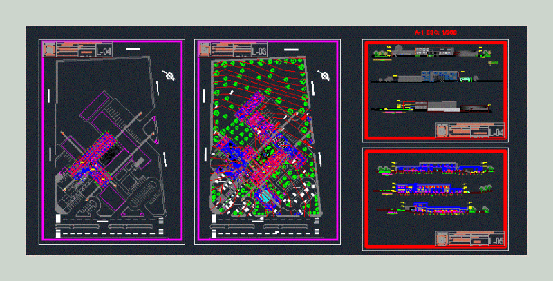Hospital Shilcayo Band DWG Full Project for AutoCAD