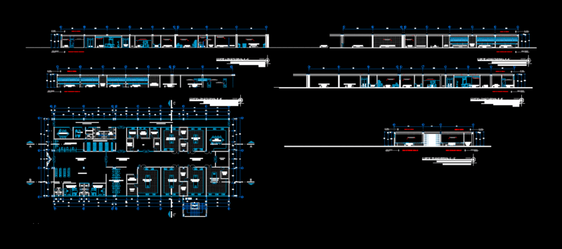 Hospital Type DWG Block for AutoCAD