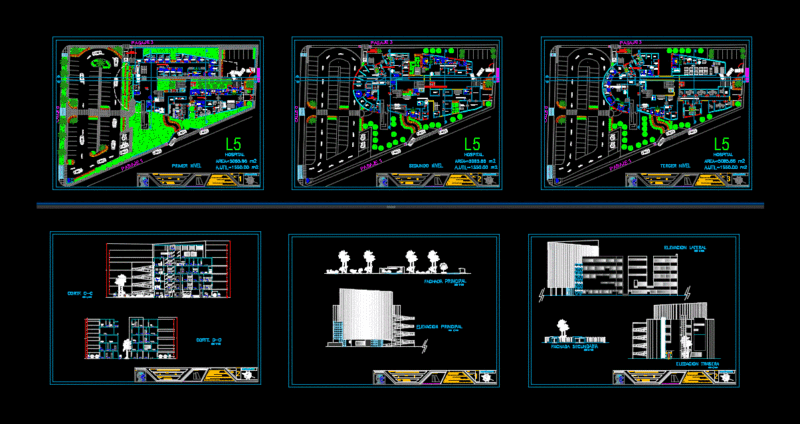 Hospital Type Ii DWG Detail for AutoCAD