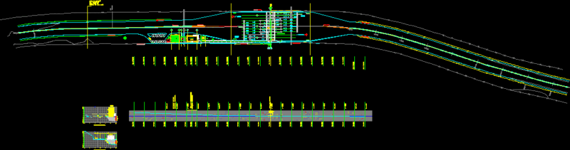 Huts To Charge Toll DWG Full Project for AutoCAD