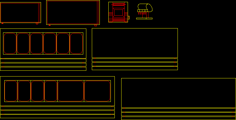 Industrial Kitchen Equipment DWG  Block for AutoCAD 