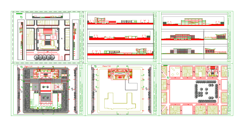 Institute Of Medicine Institute Of Medicine DWG Section for AutoCAD