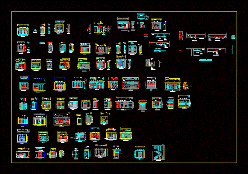 Interior Cad Blocks DWG Block for AutoCAD